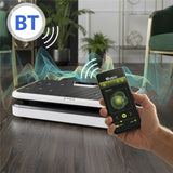 Vibrationsplatte mit Liegestützgriffen Bluetooth 150 kg | HMS SVP09