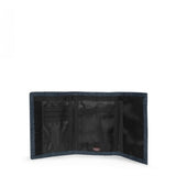 Eastpak CREW SINGLE, Geldbörse, Triple Denim (blau), Dreifach faltbares Portemonnaie