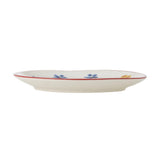 Bloomingville Lindsay Teller 4er Set D15 cm bunt - Steingut Teller mit Blumenmuster für Tischdeko