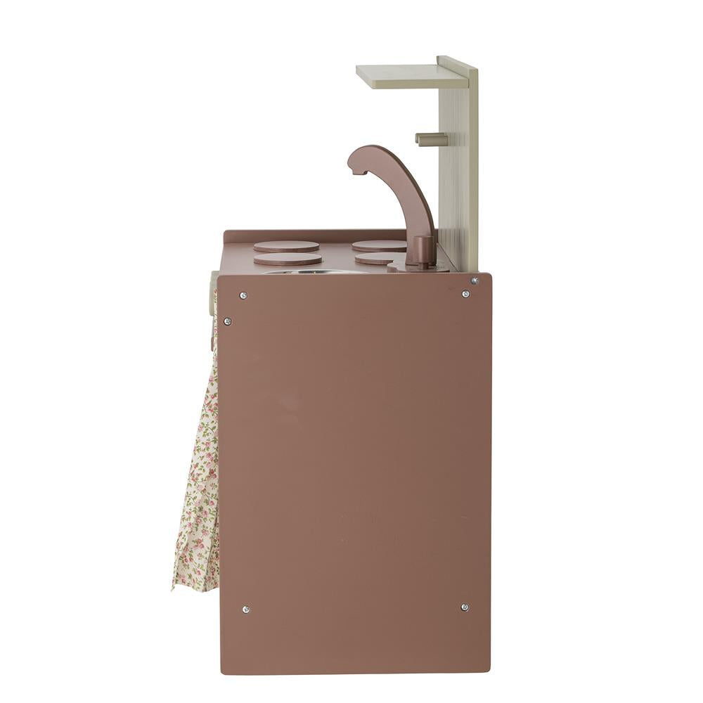 Bloomingville MINI Pippi Mini Ofen Spielküche Holz braun Kinderküche