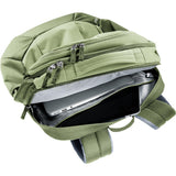 deuter Giga, Lifestyle-Rucksack, mineral-grove (grün), 28L, mit Flaschenhalter und Laptopfach