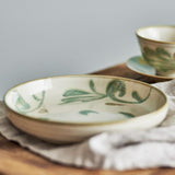 Bloomingville Bethany Teller 4er Set 20,5 cm Steingut botanisch bunt