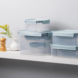 LocknLock Classic Plus Frischhaltedose 4 L Mint - Vorratsdose stapelbar auslaufsicher