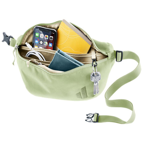 deuter Avengo Organizer, Bauchtasche, mineral (grün), 2,5L, Gürteltasche, Umhängetasche