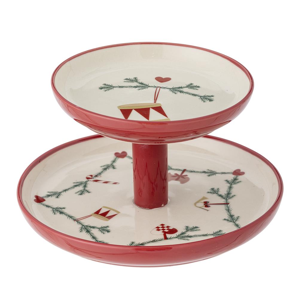 Bloomingville Yule Etagere – mit Weihnachtsmotiven, Weihnachten, dänisches Design