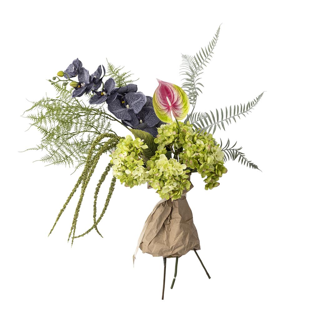 Bloomingville Poetry Blumenstrauß künstlich grün Deko Wohnzimmer Tischdeko Bouquet