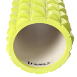 Faszienrolle Massagerolle 45 cm Limettengrün mit Massage-Noppen | HMS FS205
