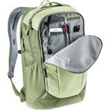 deuter Giga, Lifestyle-Rucksack, mineral-grove (grün), 28L, mit Flaschenhalter und Laptopfach