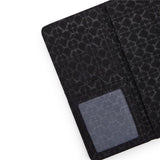 Kipling MONEY LAND, Großes Portemonnaie, Signature Emb (schwarz), Geldbörse, Brieftasche