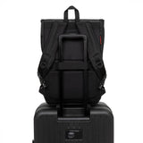Eastpak TECUM ROLL, Rucksack, CNNCT Rip Black (schwarz), 20L, mit Flaschenhalter und Laptopfach