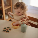 Mushie Silikon-Trinklernbecher, Shifting Sand, BPA-frei
