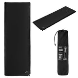 NILS CAMP selbstaufblasende Campingmatte 188 cm schwarz Isomatte Outdoor Schlafmatte
