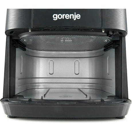 Gorenje AF1350DWB Heißluftfritteuse mit Sichtfenster 1350W 5,4L Antihaft Beschichtung schwarz
