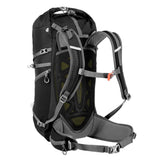 NILS CAMP Trekkingrucksack Kjolen 40L in Schwarz - Outdoor Rucksack mit Belüftung & Regenhülle