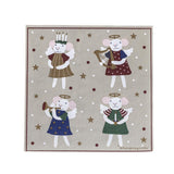 Bloomingville Peo Servietten Bunt 20 Stück Weihnachtsservietten 33x33 cm