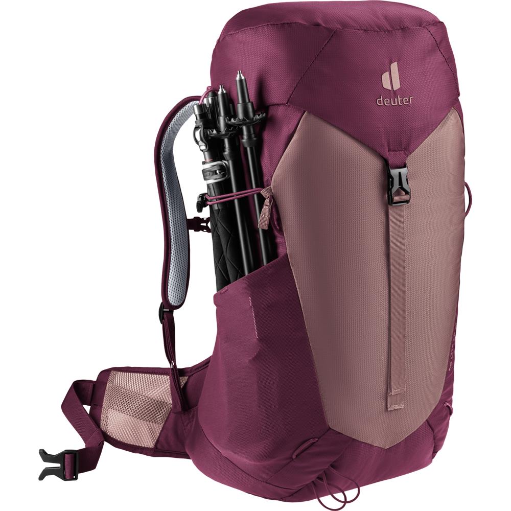 deuter AC Lite 28 SL, Wanderrucksack, ashrose-cassis (braun), 28L