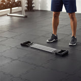 Expander Fitnessband mit 5 Stahlfedern 15-90 kg Widerstandsbänder | HMS EM03