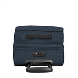 Eastpak TRANVERZ S, Kleiner Reisetrolley, Triple Denim (blau), 42L, Rollkoffer mit 2 Rädern und TSA-Schloss