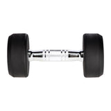 Kurzhantel 5 kg gummiert rund Schwarz | HMS HG PRO