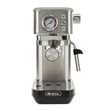Ariete Espressomaschine, Silber, Siebträgermaschine für Pulver und ESE-Pads