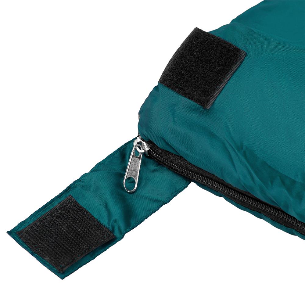 NILS CAMP Schlafsack Grün-Orange - leichter Sommerschlafsack für Camping, Trekking & Outdoor