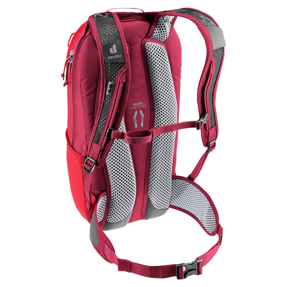 deuter Race 16, Fahrradrucksack, cherry-masala (rot), 16L