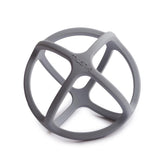 Mushie Beißring Ball, Dove Gray, aus Silikon, BPA-frei