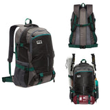 NILS CAMP Trekkingrucksack Range 45L Schwarz - Outdoor Rucksack Wandern Camping