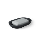 Umbra Junip Seifenschale Oval Schwarz Badezimmer Seifenablage