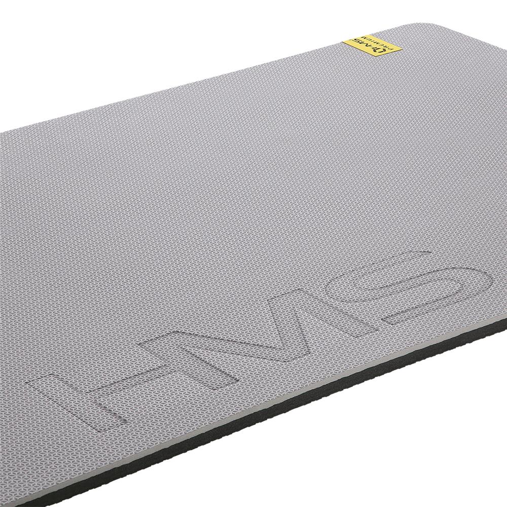 HMS Premium MFK07 Fitnessmatte 120x60 cm 15 mm Hellgrau/Schwarz