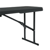 NILS CAMP Klappbank 180 cm für Garten Camping und Events faltbare Sitzbank Outdoor