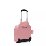 Kipling NUSI, Kinder-Schultasche mit Rollen, Bridal Rose (rosa), Schulranzen mit Trolleyfunktion