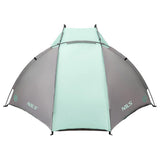 NILS Strandzelt in mint Pop-Up für Strand Camping und Outdoor UV Schutz kompakt