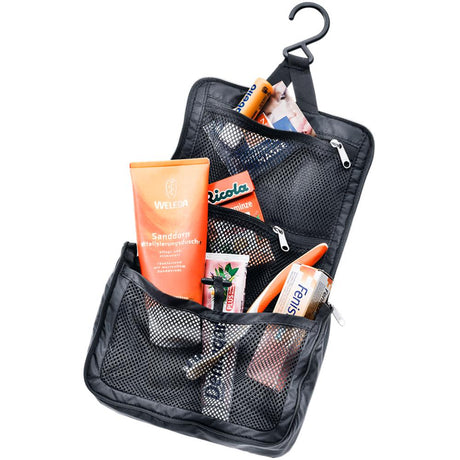 deuter Wash Center Lite I, Kulturbeutel, black (schwarz), 1,5L, Kulturtasche, Waschtasche
