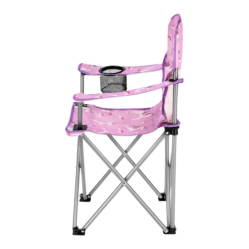 NILS CAMP Kinderfaltstuhl Unicorn Klappstuhl Campingstuhl Kinder Einhorn