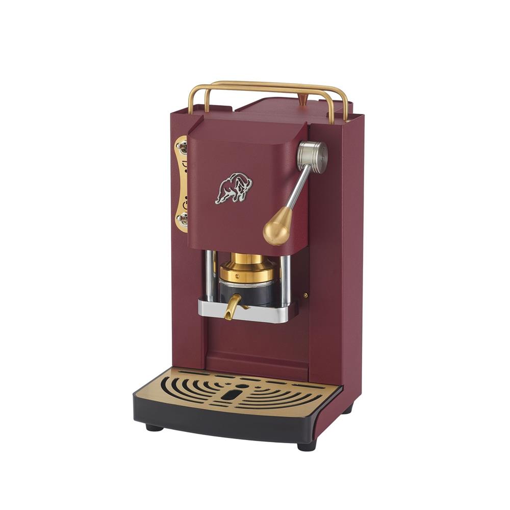 Faber Pro Essential Cherry Red Messing ESE Pad Kaffeemaschine 44 mm