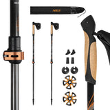 NILS Nordic Walking Stöcke NW8613 Carbon 50% Profi Walkingstöcke
