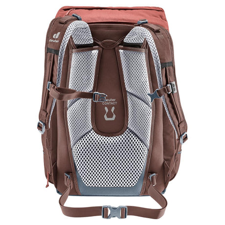 deuter Scula, Schulrucksack, raisin-caspia (braun), 30L, Schulranzen