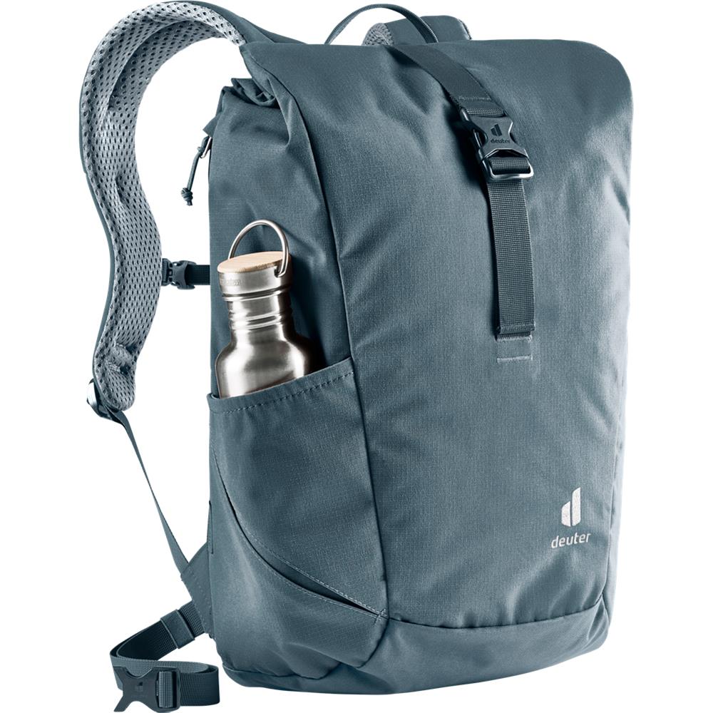 deuter Stepout 22, Rucksack, black (schwarz), 22L, mit Flaschenhalter und Laptopfach