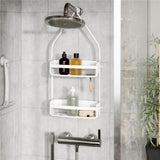 Umbra Flex Duschablage, Duschregal ohne Bohren, Duschcaddy, Duschdiener, in Weiß