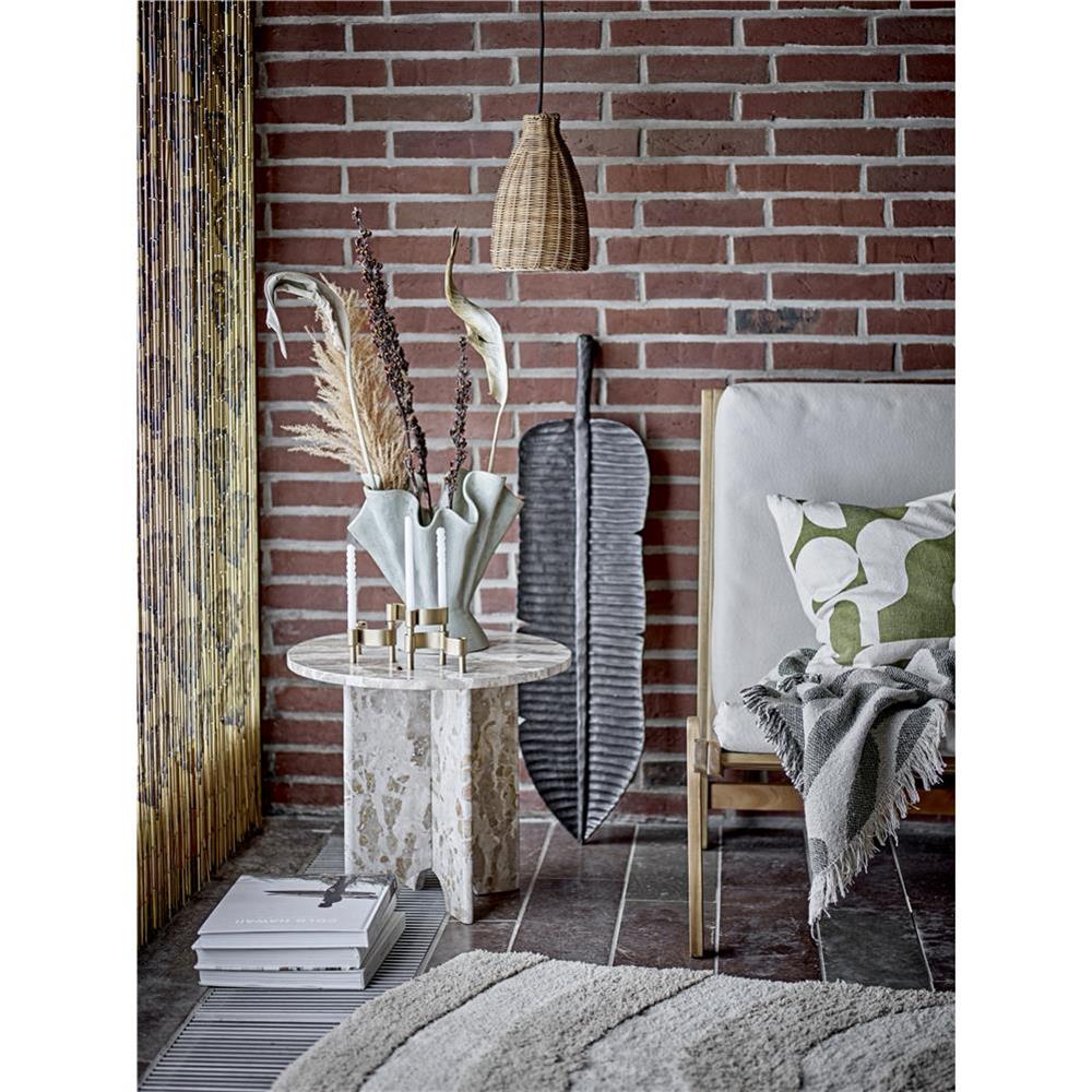 Bloomingville Daiva Dekofeder in Braun 94cm aus Mangoholz