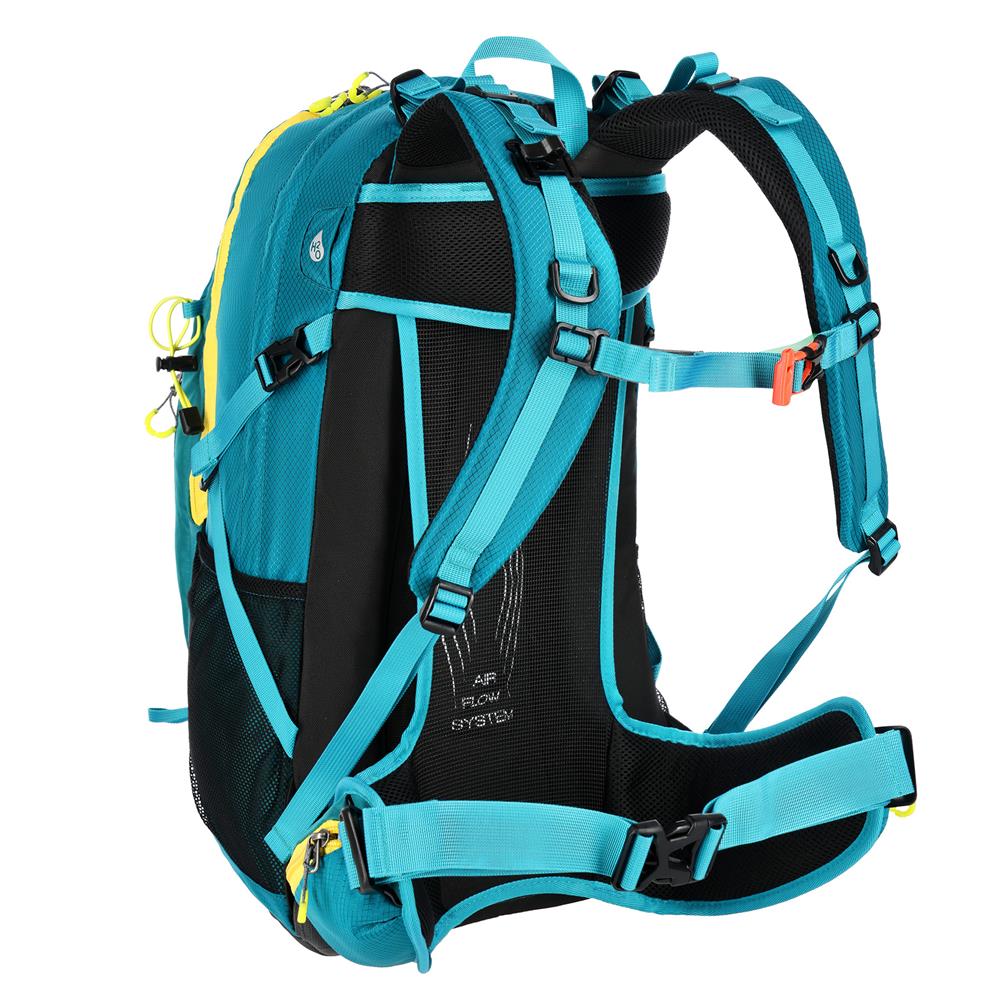 NILS CAMP Trekkingrucksack Rambler 40L in Blau - Outdoor Rucksack mit Belüftung & Regenhülle