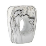 Bloomingville Bard Beistelltisch natur - Steingut Tisch skulptural modern für Wohnzimmer & Deko