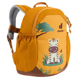 deuter Pico, Kinderrucksack, Zebra (orange), Kindergartenrucksack für Kinder ab 2 Jahre