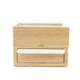 Umbra Stowit Mini Design Schmuckkasten moderne Schmuck Box mit Geheimfächern für Ringe Armbänder Uhren Halsketten Ohrringe und Accessoires