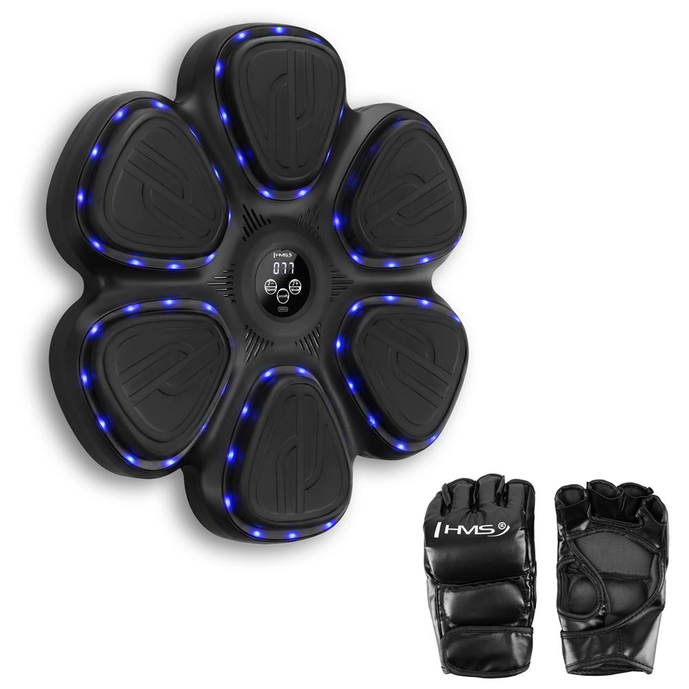 Elektronische Boxmaschine mit Bluetooth, Musik und Handschuhen | HMS TB12