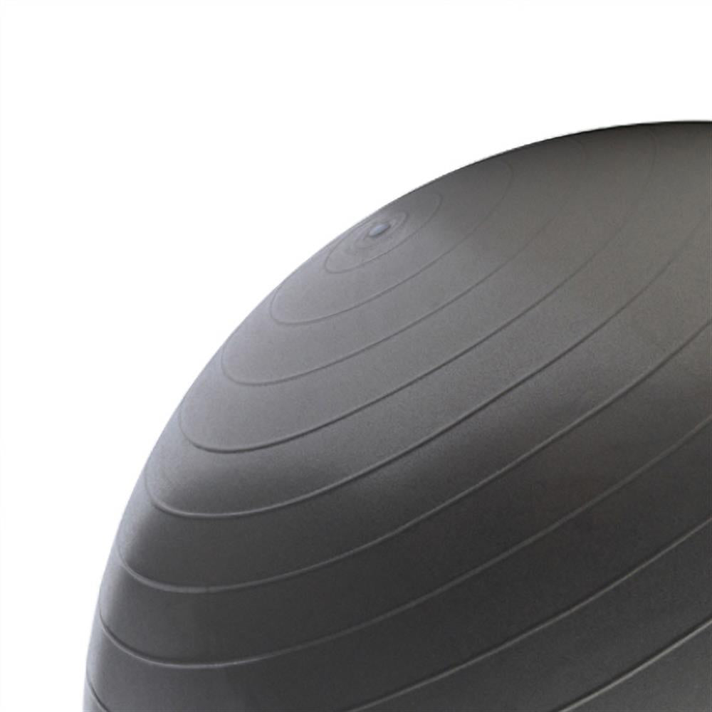 Gymnastikball 75 cm Grau Anti-Burst mit Luftpumpe für Pilates | HMS YB02N