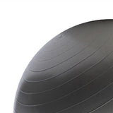 Gymnastikball 75 cm Grau Anti-Burst mit Luftpumpe für Pilates | HMS YB02N