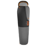 NILS CAMP Ultra Light Schlafsack Grau-Orange - leichter Sommerschlafsack für Camping & Trekking
