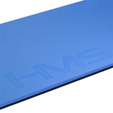 Fitnessmatte 180x60 cm 15 mm Blau/Schwarz | HMS Premium MFK03